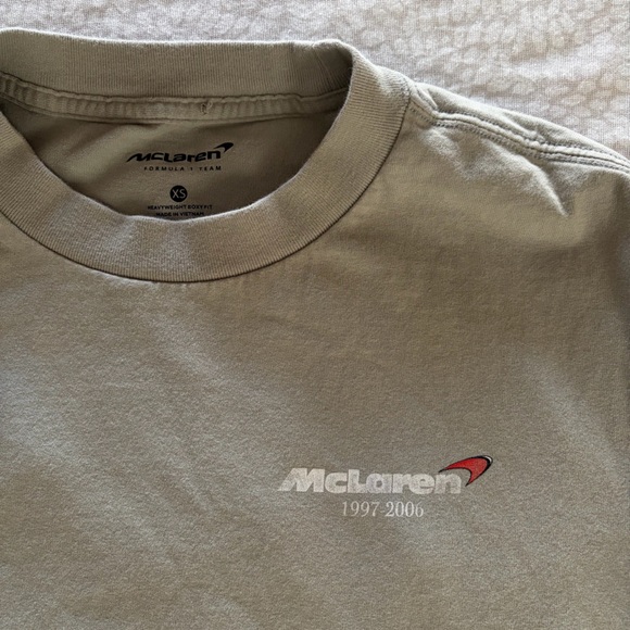 McLaren Boxy Heavyweight Tee size Men’s Extra Small - Picture 4 of 6